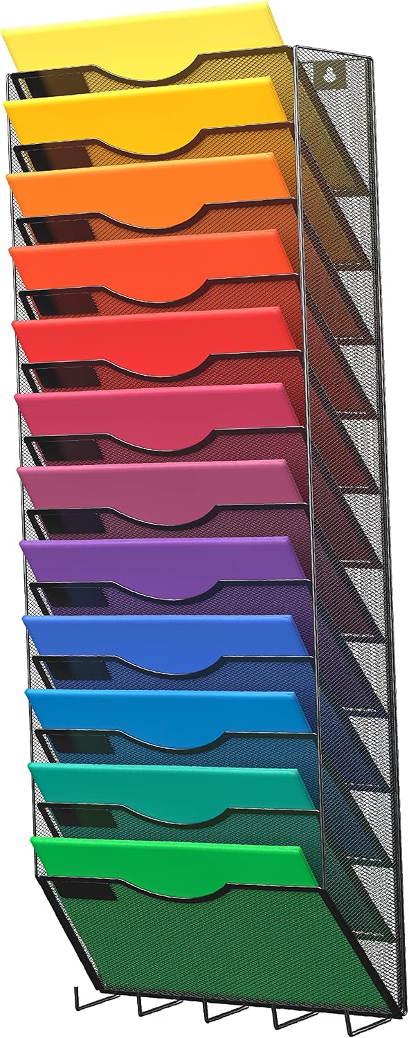 Vertical file holder