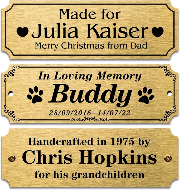 Personalized Nameplate