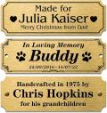 Personalized Nameplate Personalized Nameplate