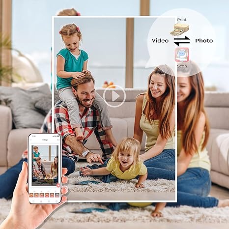 Wireless Portable Photo Printer