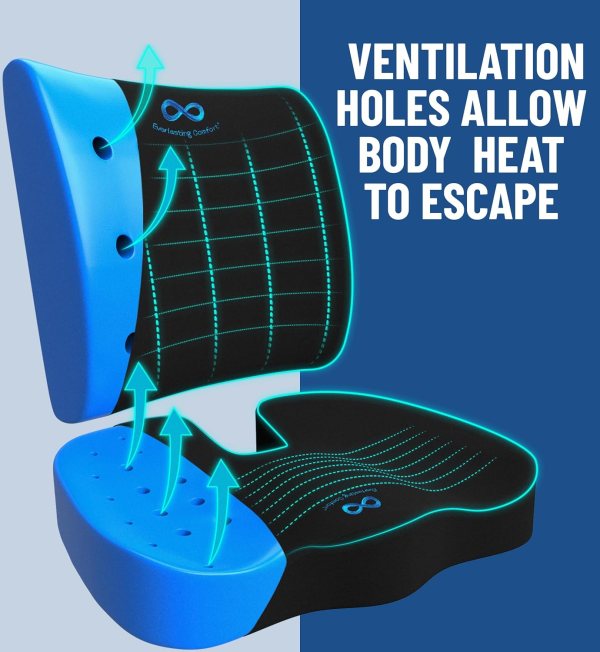 Gel Infused Seat Cushion