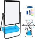 Portable Whiteboard – Adjustable Easel Whiteboard with 360° Rotation for Home & Office Use Portable Whiteboard – Adjustable Easel Whiteboard with 360° Rotation for Home & Office Use