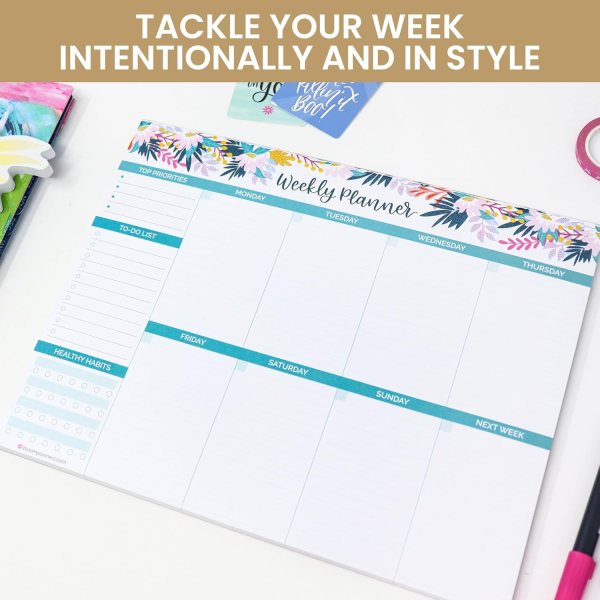 Weekly Planner Pad