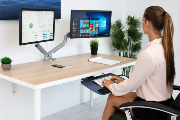Adjustable Desk Keyboard Tray