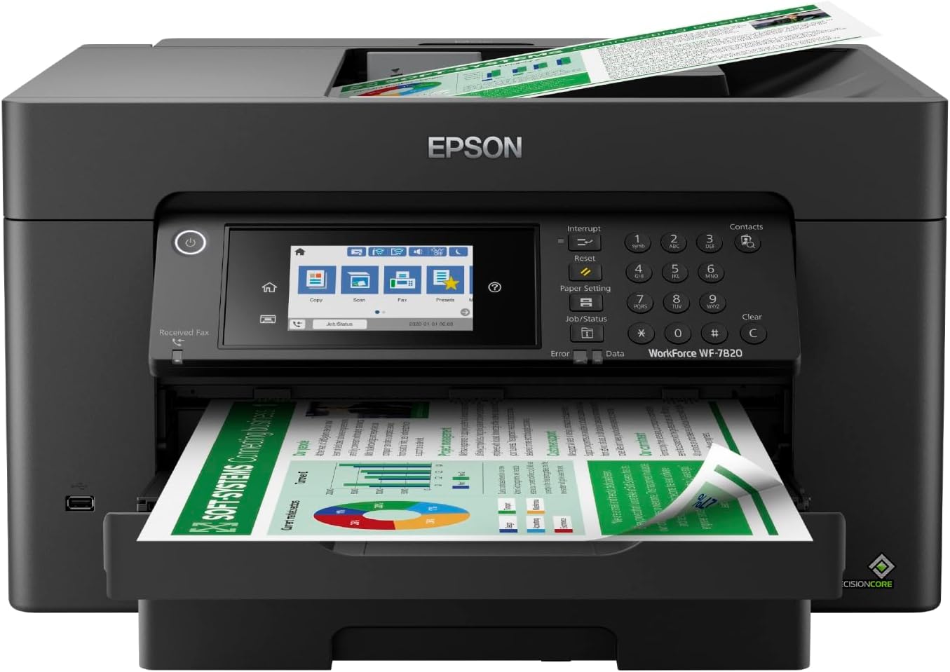 High-Volume Printer with Duplex Printing, 250-Sheet Capacity, Wireless Connectivity, and High-Speed Precision