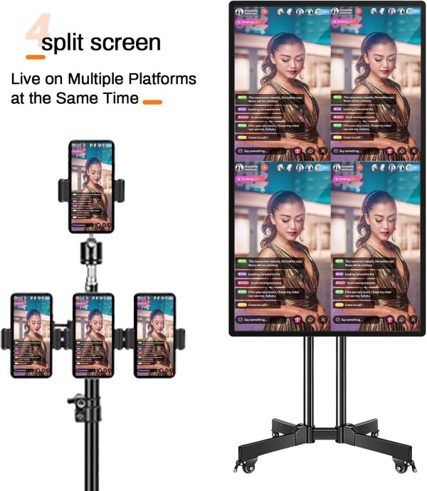 Interactive 49 Inch Digital Whiteboard with Screen Mirroring.