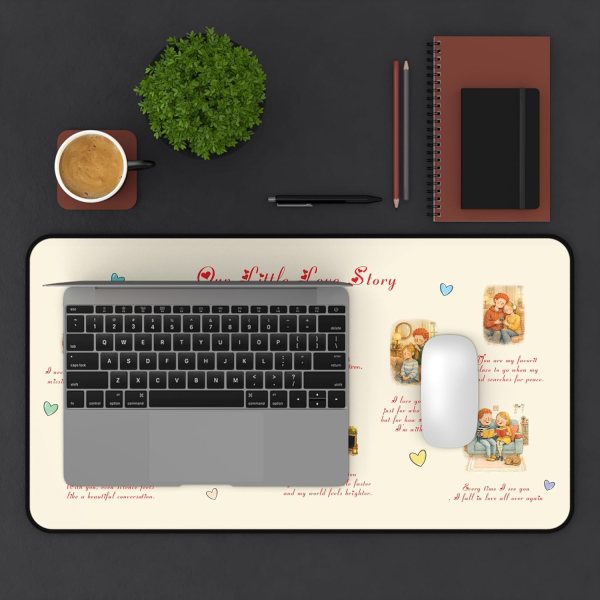 Valentine Desk Mat for Couples