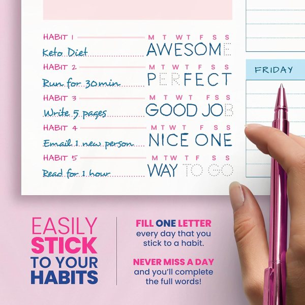 Weekly Productivity Planner Pad