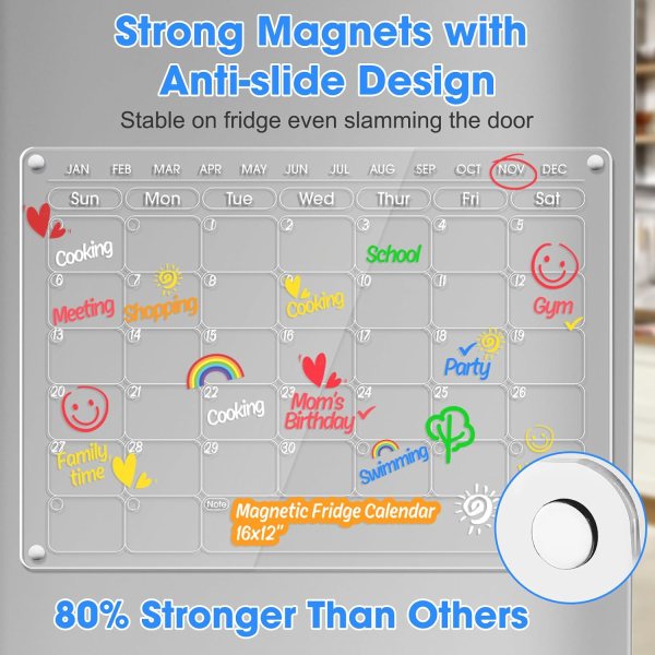 Magnetic Acrylic Planner