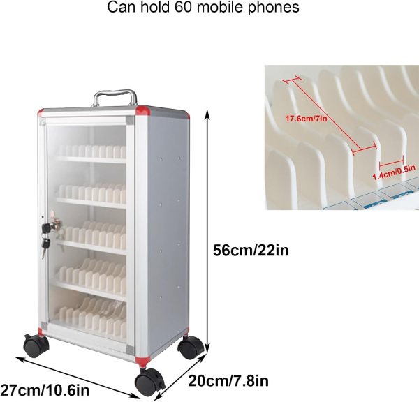 cell phone storage cabinet
