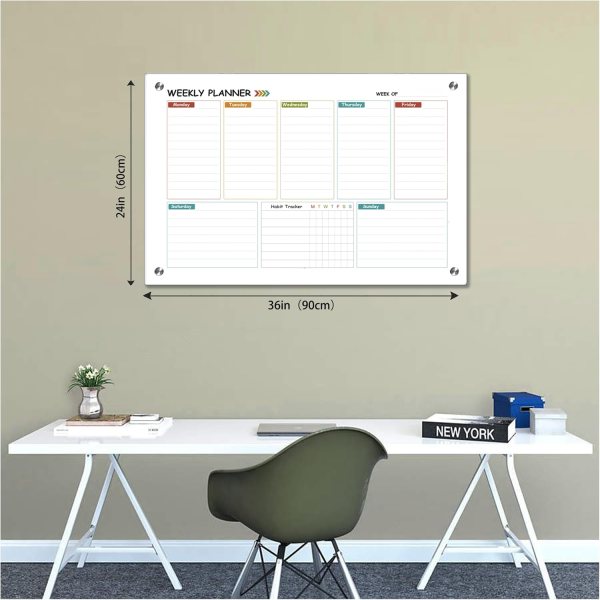 Dry Erase Weekly Planner