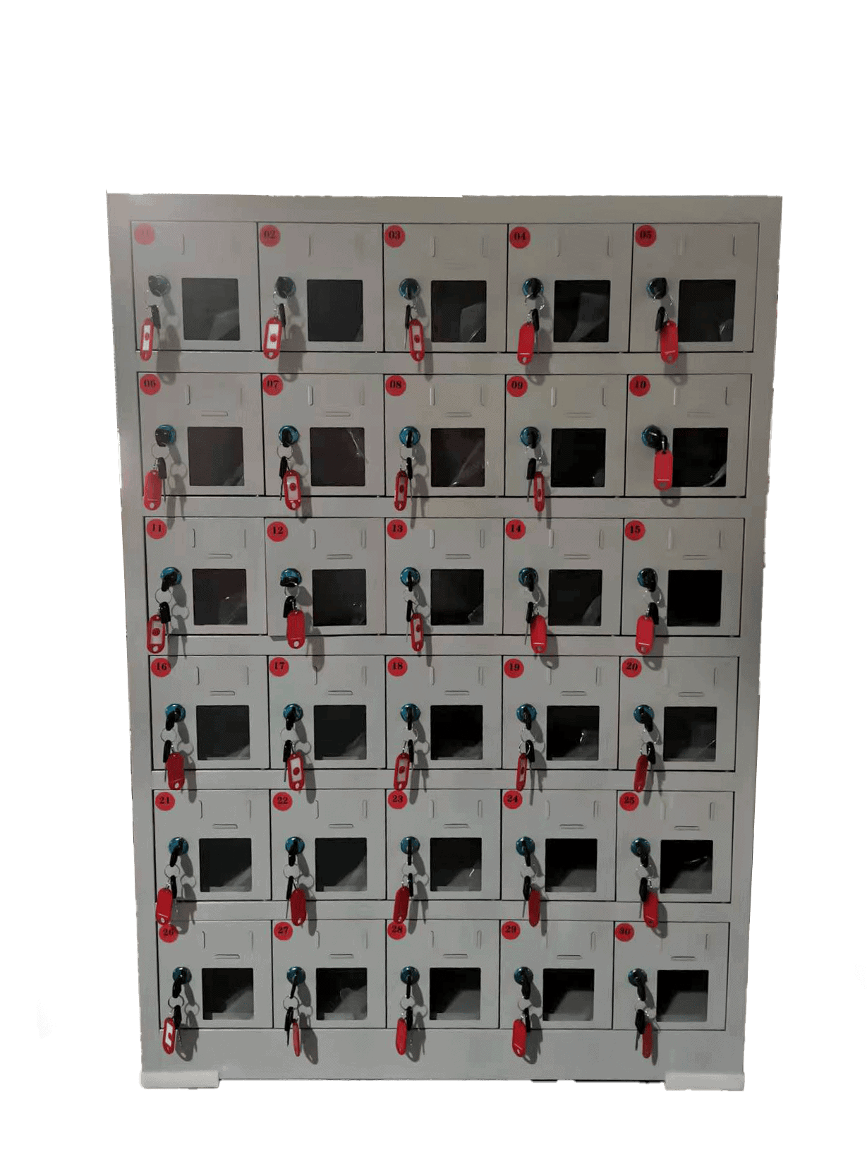 locker cabinet with window