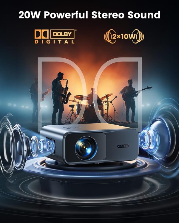 portable 4k smart projector