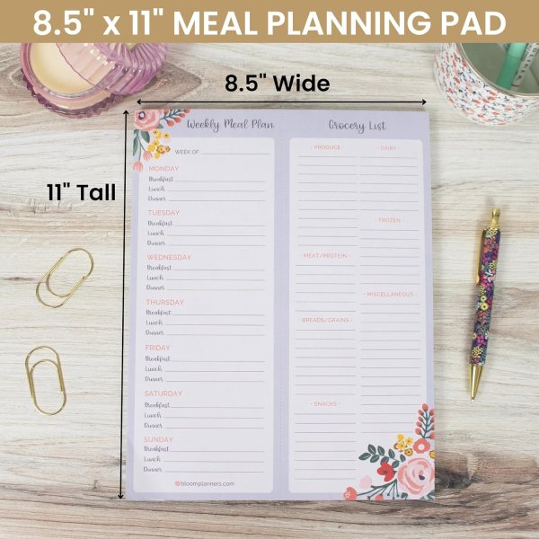 Meal Planning Pad