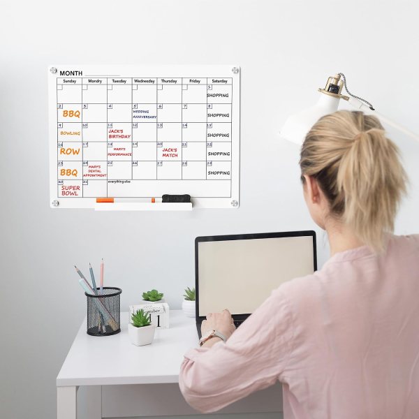acrylic wall calendar