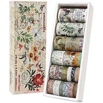 Vintage Washi Tape Set