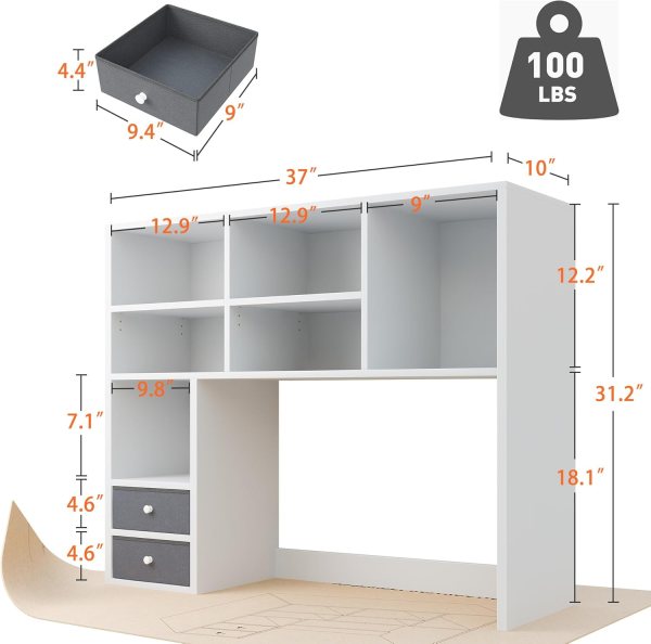 Adjustable Desk Organizer Shelf