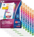 Customizable Tab Dividers Customizable Tab Dividers