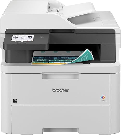 Multifunction Office Printer with Wireless Color Printing, High-Speed Scanning, Copying, and Faxing