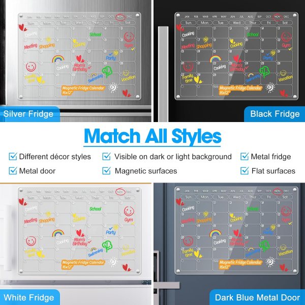 Magnetic Acrylic Planner
