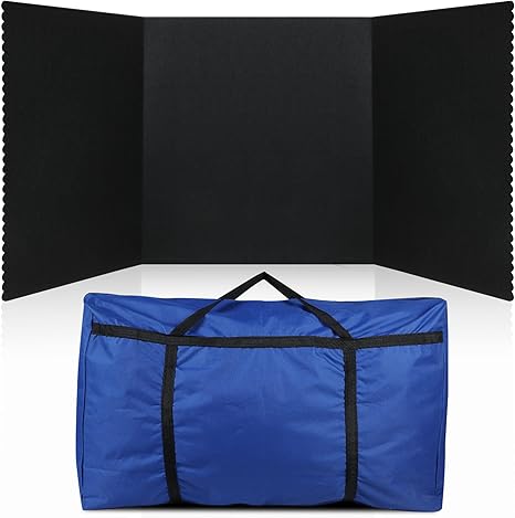 Trifold Presentation Board for Displays and Presentations – Foldable, Large, Durable, with Storage Bag, Ideal for School Projects and Exhibitions