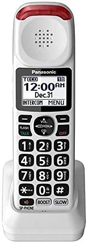 Amplified phone featuring noise reduction, caller ID, 250 call block, and 9 speed dials for easy com.