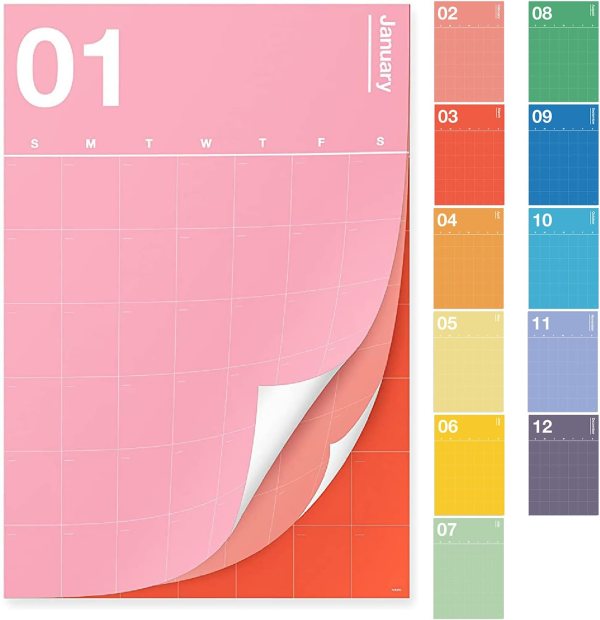 Spectrum Wall Calendar