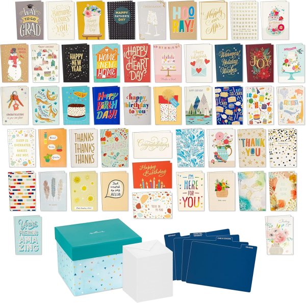 Assorted Greeting Cards Box Set – Perfect for Birthdays, Weddings, Holidays, Sympathy & More – A Versatile Collection of All Occasion Greeting Cards