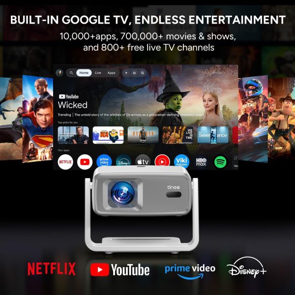 4k projector with wifi