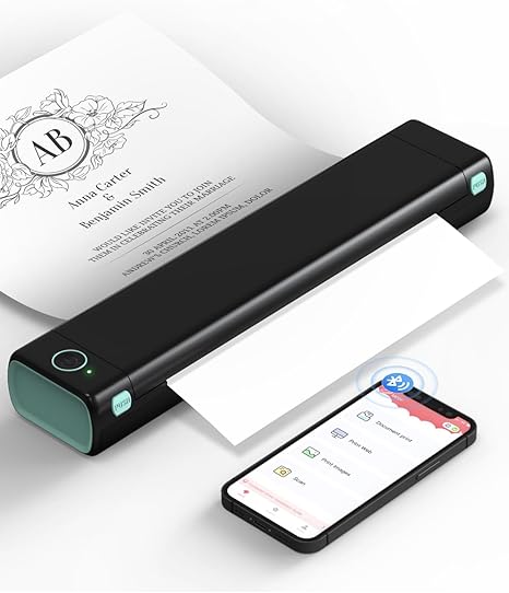 Wireless Label Printer – Compact, Bluetooth Thermal Printer for On-the-Go Labeling and Printing