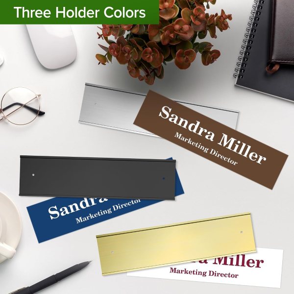 custom acrylic wall name plate