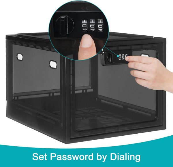lockable storage box for personal items