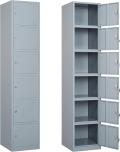 Metal Storage Lockers for Office, Home, and School – Secure Steel Storage Cabinet with 6 Compartments, Name Tags, Ventilation, and High-Security Locks Metal Storage Lockers for Office, Home, and School – Secure Steel Storage Cabinet with 6 Compartments, Name Tags, Ventilation, and High-Security Locks