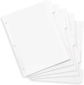 Tabbed Dividers for 3 Ring Binders, 5 Tab Section Dividers with Reinforced Edge – Bulk Pack of 100 for School, Office, and Home Organization Tabbed Dividers for 3 Ring Binders, 5 Tab Section Dividers with Reinforced Edge – Bulk Pack of 100 for School, Office, and Home Organization