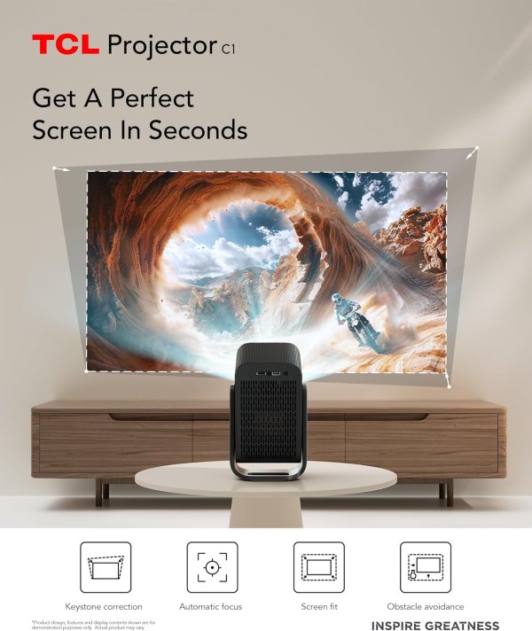 smart portable google tv projector