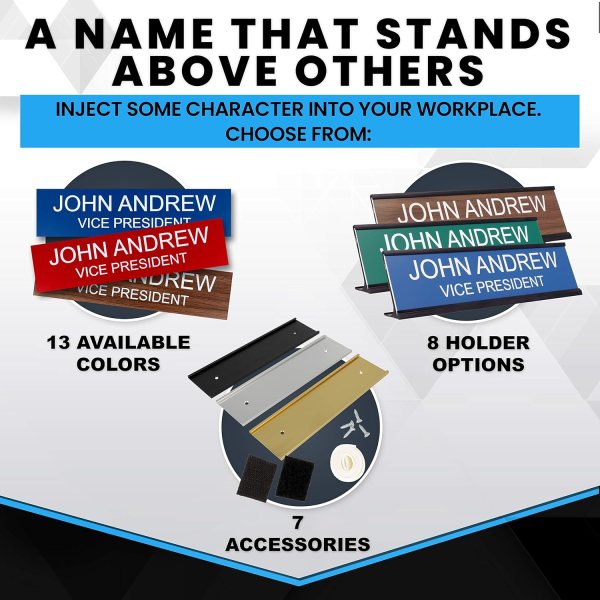 Personalized Desk Sign