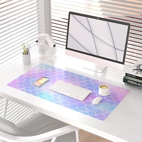 PU leather desk mat