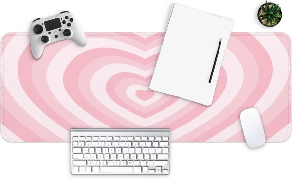 Large Valentine Heart Mouse Pad