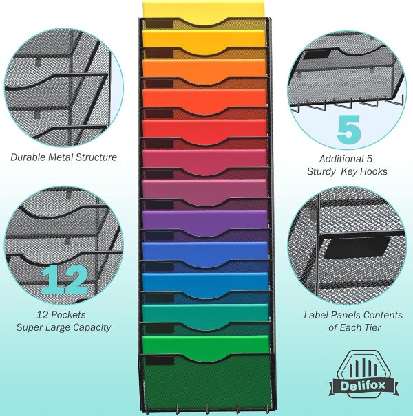 Vertical file holder