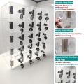 Lambock Durable and Transparent Acrylic Cell Phone Lock Box with Secure Wall-Mount Design, Clear Cell Phone Locker for Classroom & Office Storage