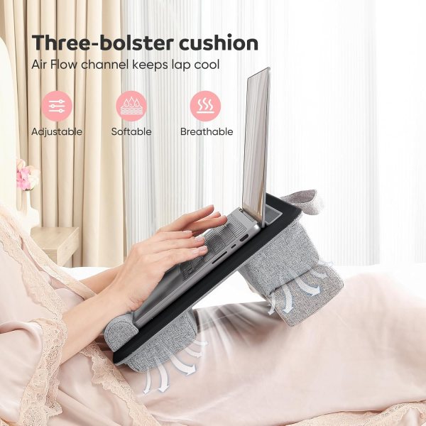 Adjustable laptop desk