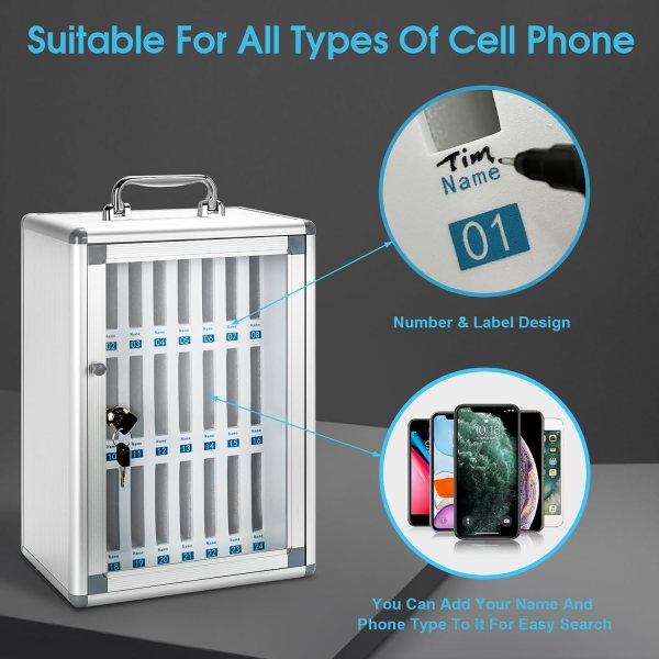cell phone locker box