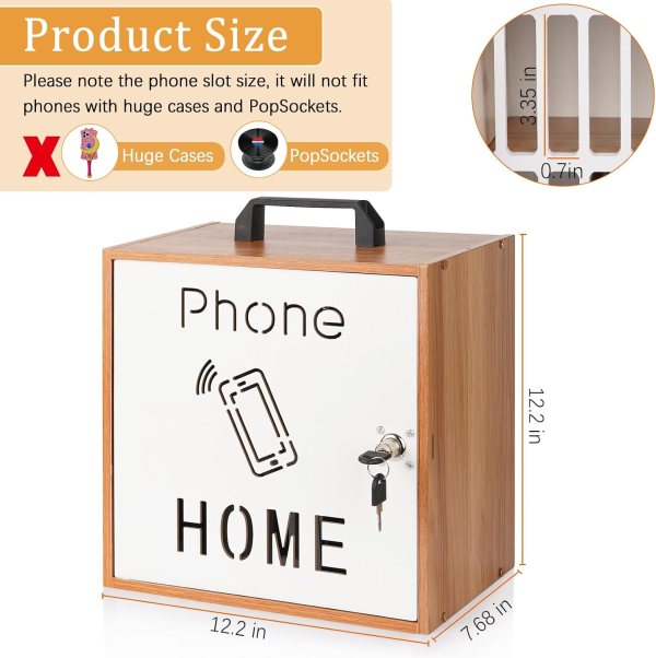 cell phone storage box