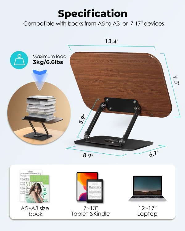 Adjustable Reading Stand
