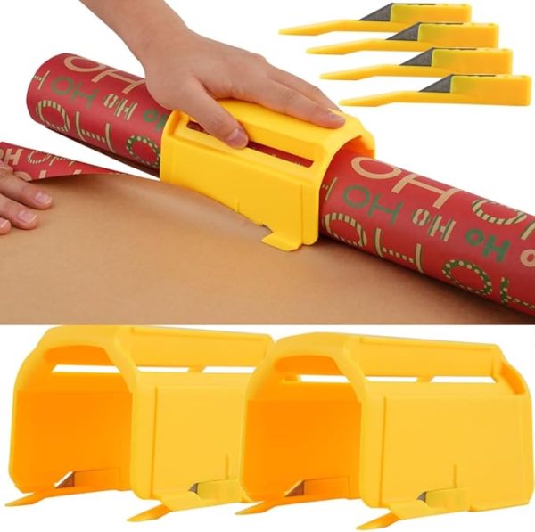Gift Wrapping Paper Cutter – Double Blade, Ergonomic and Durable Cutter for Easy and Accurate Paper Cutting