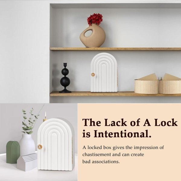 white bamboo phone box for family time