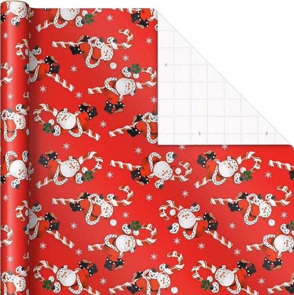 Reversible Holiday Wrapping Paper