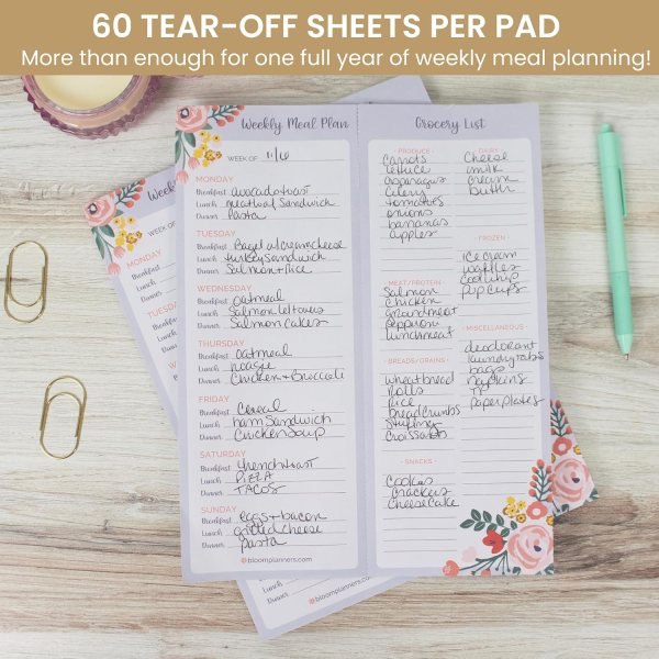 Meal Planning Pad