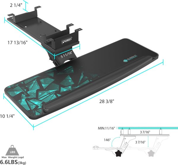 Slide Out Keyboard Tray