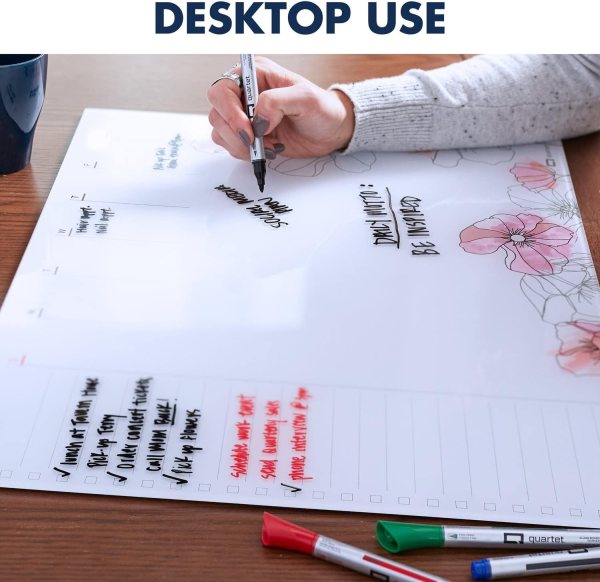 Glass Dry Erase Planner